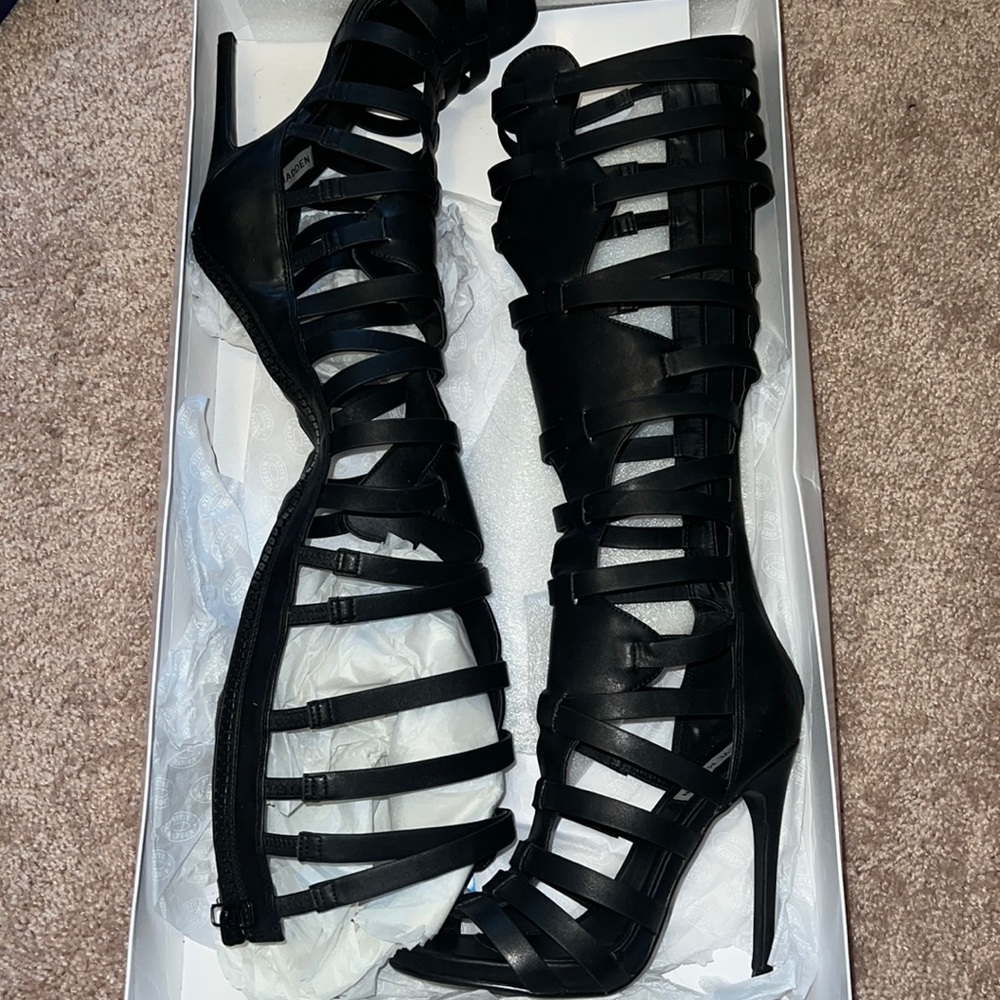 Steve Madden gladiator, heeled sandals
